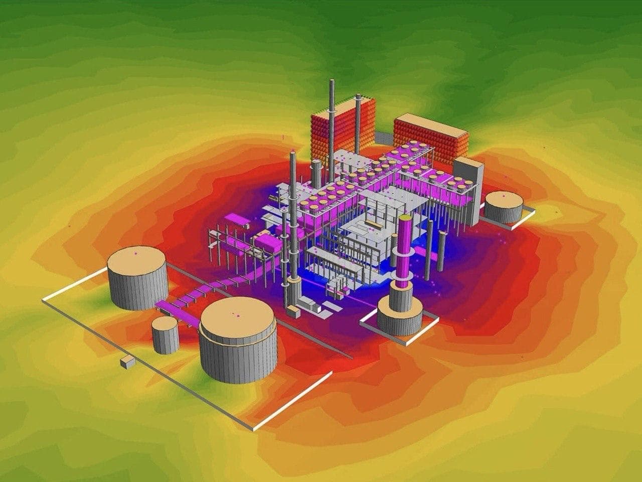 Acoustic modelling software visualisation